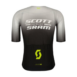 SCOTT jersey de manga corta - SRAM RACE - negro/blanco
