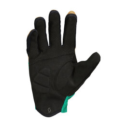 SCOTT guantes de dedos largos - RC TEAM LF - marrón/verde/negro