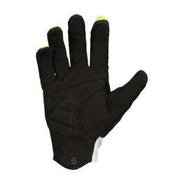 SCOTT guantes de dedos largos - RC TEAM LF - amarillo/blanco/negro