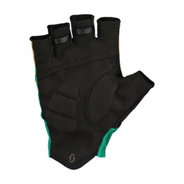 SCOTT guantes de dedos cortos - RC TEAM SF - marrón/verde/negro