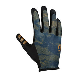 SCOTT guantes de dedos largos - TRACTION LF - azul/marrón/negro
