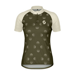 SCOTT jersey de manga corta - ENDURANCE 30 - verde/beige