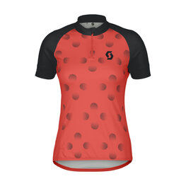 SCOTT jersey de manga corta - ENDURANCE 30 - negro/rojo