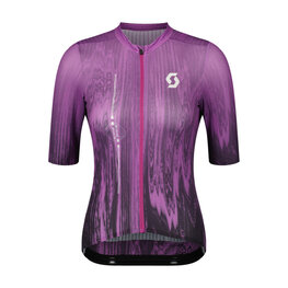 SCOTT jersey de manga corta - ULTD SL W - púrpura/negro