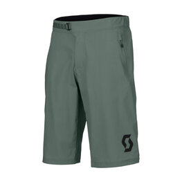 SCOTT pantalones cortos sin tirantes - TRAIL VERTIC W/PAD - verde