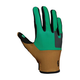 SCOTT guantes de dedos largos - ENDURO LF - verde/marrón/negro
