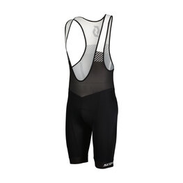 SCOTT pantalones cortos de tirantes - BIB RC TEAM ++ - negro/blanco