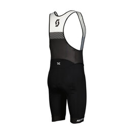 SCOTT pantalones cortos de tirantes - BIB RC TEAM ++ - negro/blanco