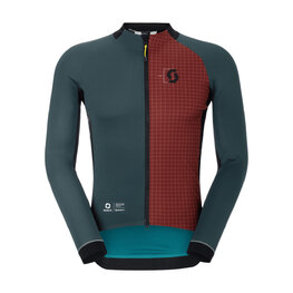 SCOTT chaqueta cortaviento - RC PRO WARM GTX WS-REMIX - verde/rojo