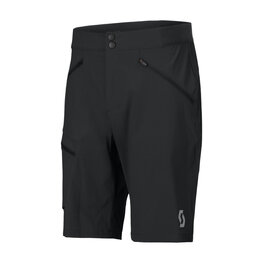 SCOTT pantalones cortos sin tirantes - EXPLORAIR LIGHT - negro