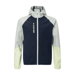SCOTT chaqueta impermeable - EXPLORAIR LIGHT DRYO 2.5L JR - azul/gris/amarillo