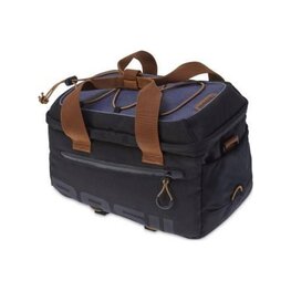 BASIL bolsa - MILES TRUNKBAG - negro/gris