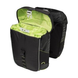 BASIL bolsa - MILES DOUBLE BAG - negro/verde