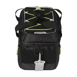 BASIL bolsa - MILES TRUNKBAG - negro/amarillo