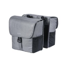 BASIL bolsa - GO DOUBLE BAG - gris