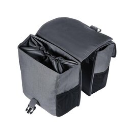 BASIL bolsa - GO DOUBLE BAG - gris