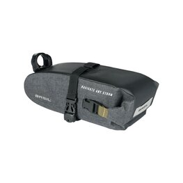 BASIL bolsa - NAVIIGATOR STORM M - gris/negro