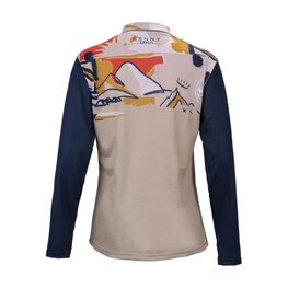 KENNY maillot de verano de manga larga - CHARGER - beige/azul