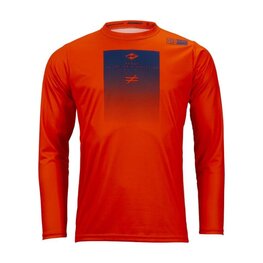 KENNY maillot de verano de manga larga - FACTORY - naranja/azul