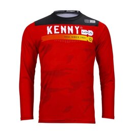 KENNY maillot de verano de manga larga - ELITE - rojo