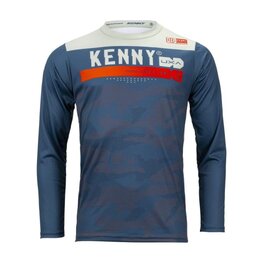 KENNY maillot de verano de manga larga - ELITE - azul