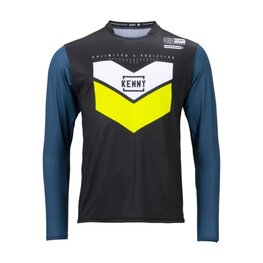 KENNY maillot de verano de manga larga - PROLIGHT - amarillo/azul