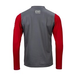 KENNY maillot de verano de manga larga - PROLIGHT - rojo/gris