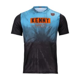 KENNY jersey de manga corta - CHARGER - negro/turquesa