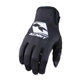 KENNY guantes de dedos largos - GLOVES RACE - negro