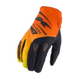 KENNY guantes de dedos largos - GLOVES TRACK 24 - naranja/negro