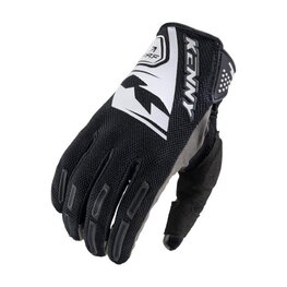 KENNY guantes de dedos largos - PERFORMANCE - negro/blanco