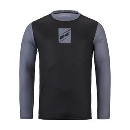KENNY maillot de verano de manga larga - ELITE 25 - negro/gris