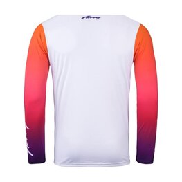 KENNY maillot de verano de manga larga - ELITE 25 - blanco/rosa