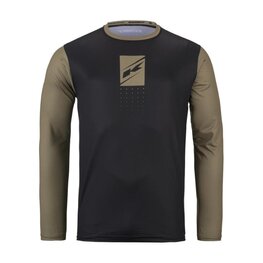 KENNY maillot de verano de manga larga - ELITE 25 - negro/marrón