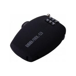 BBB candado de bicicleta - BBL-53 MINICASE - negro