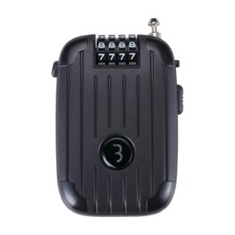 BBB candado de bicicleta - BBL-53XL MINICASE - negro