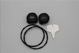 DMT sistema BOA de sustitución - BOA L6 L+R 2 PIECES - negro