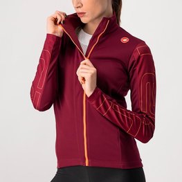 CASTELLI chaqueta aislante - TRANSITION - granate