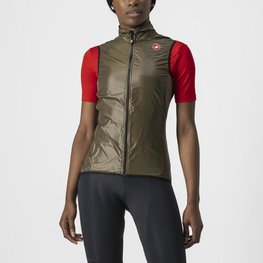 CASTELLI chaleco - ARIA W VEST - verde