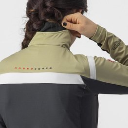 CASTELLI chaqueta aislante - ALPHA ROS 2 W LIGHT - verde claro