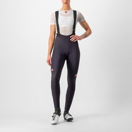 CASTELLI pantalones largos con tirantes - SORPASSO RoS W - púrpura
