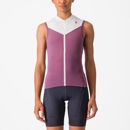 CASTELLI maillot sin mangas - SOLARIS - púrpura