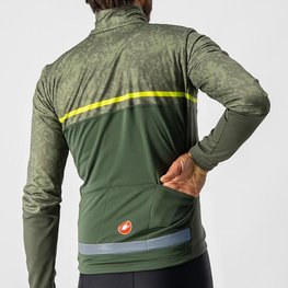 CASTELLI chaqueta aislante - FINESTRE - verde/amarillo