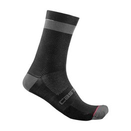 CASTELLI calcetines clásicos - ALPHA 18 - negro