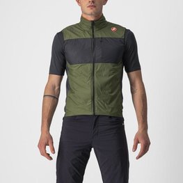 CASTELLI chaleco - UNLIMITED PUFFY - verde