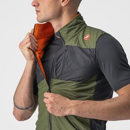 CASTELLI chaleco - UNLIMITED PUFFY - verde