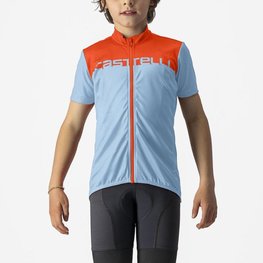 CASTELLI jersey de manga corta - NEO PROLOGO - azul claro/naranja