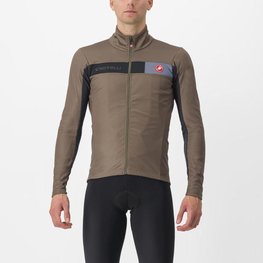 CASTELLI chaqueta aislante - MORTIROLO 6S - marrón