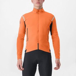 CASTELLI chaqueta aislante - PERFETTO RoS 2 CONVERTIBLE - naranja