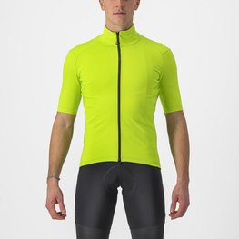 CASTELLI jersey de manga corta - PERFETTO ROS 2 WIND - verde claro